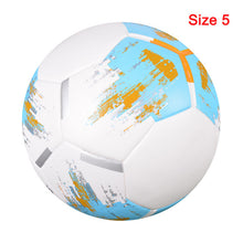 Load image into Gallery viewer, High Quality Soccer Ball 2019 Official Size 5 Football Ball PU Slip-resistant Seamless Match Training  Football Equipment futbol