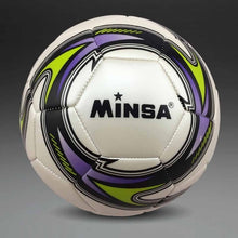 Load image into Gallery viewer, New Brand MINSA High Quality A++ Standard Soccer Ball PU Soccer Ball Training Balls Football Official Size 5 and Size 4 bal