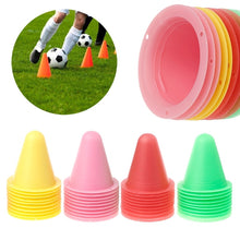 Load image into Gallery viewer, 10Pcs/Set Skate Marker Cones Roller Football Soccer Training Equipment Marking Cup
