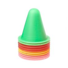Load image into Gallery viewer, 10Pcs/Set Skate Marker Cones Roller Football Soccer Training Equipment Marking Cup